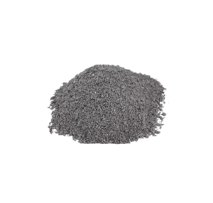 pile of soil developer on white background