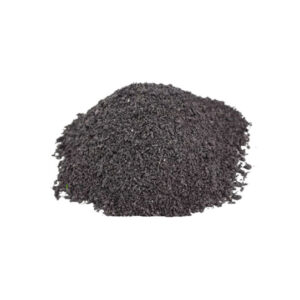 pile of lawnsaver blend soil developer on white background